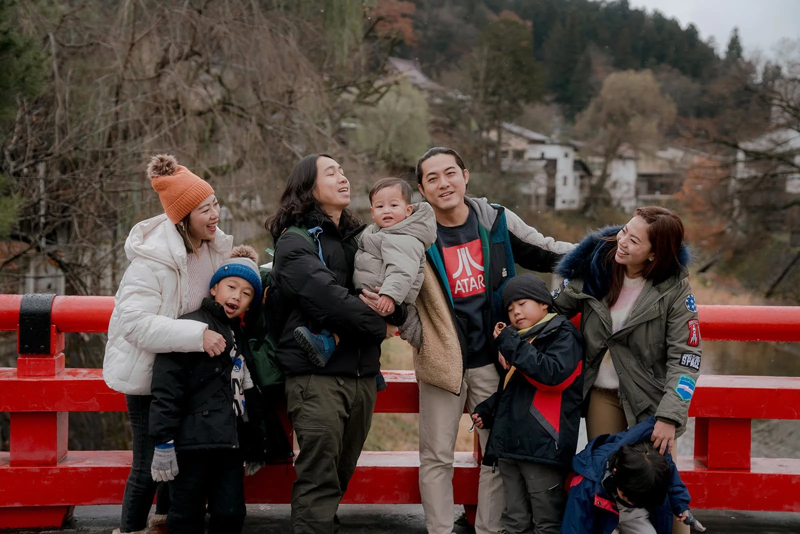 family photoshoot takayama snow