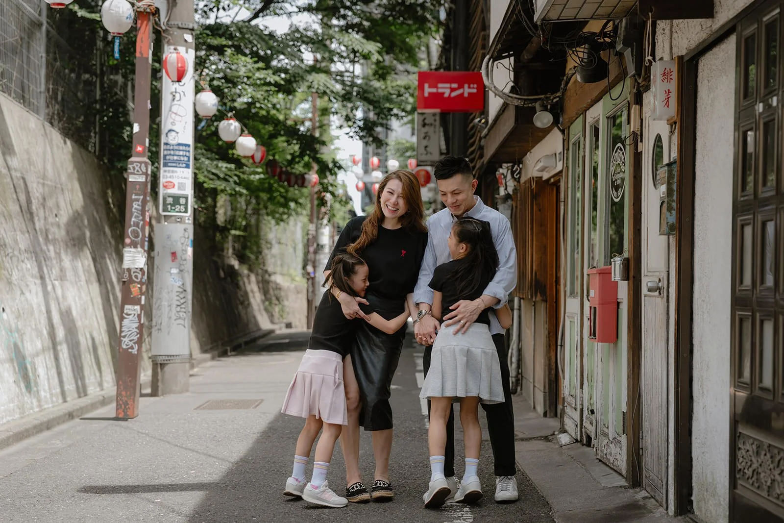 family photoshoot tokyo shibuya