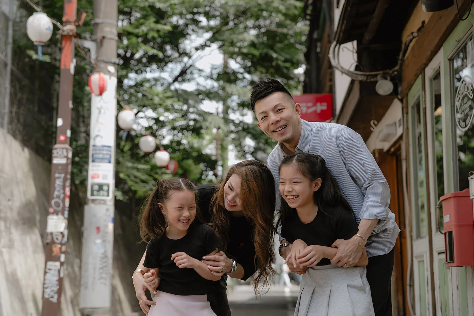 family photoshoot tokyo shibuya
