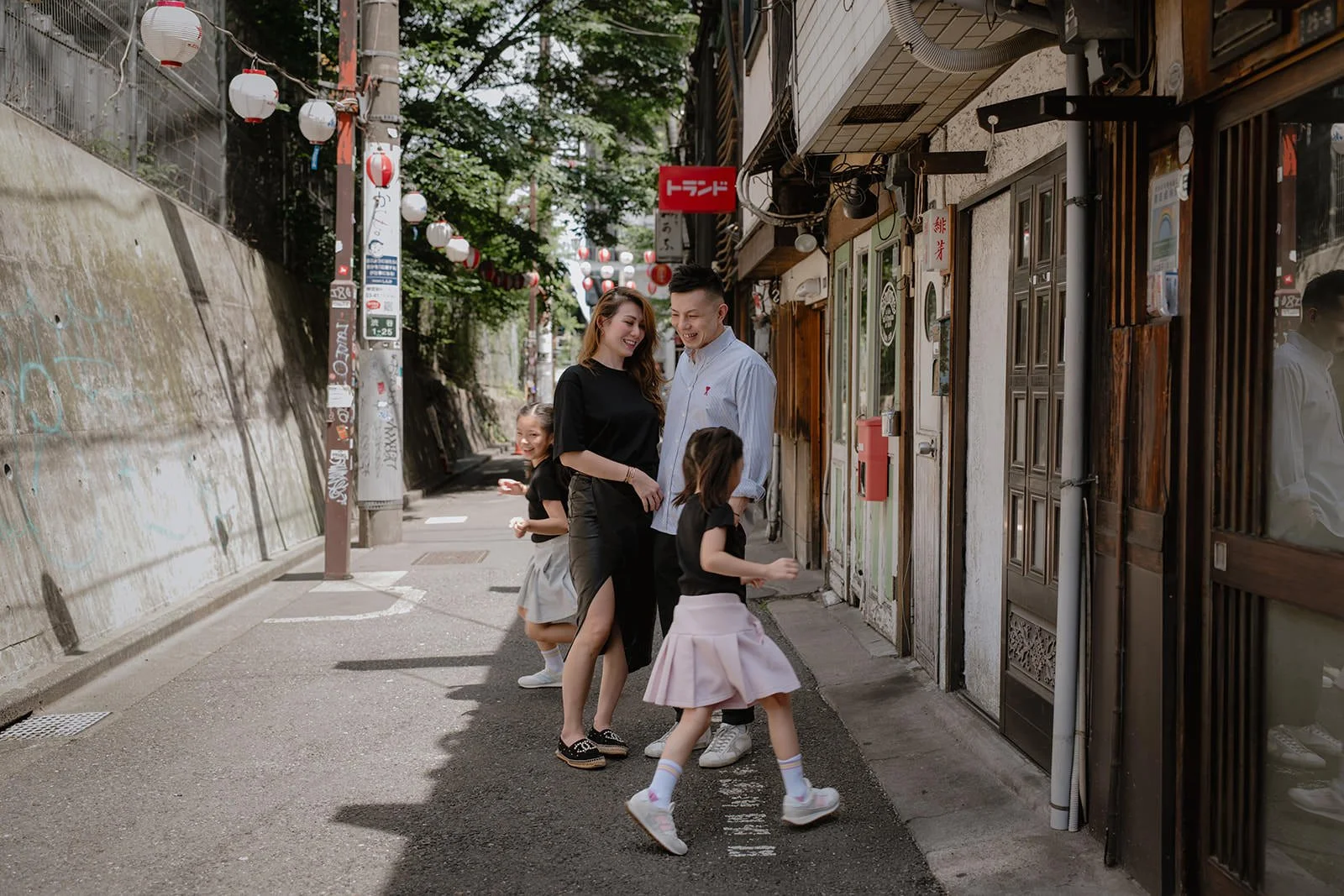 family photoshoot tokyo shibuya