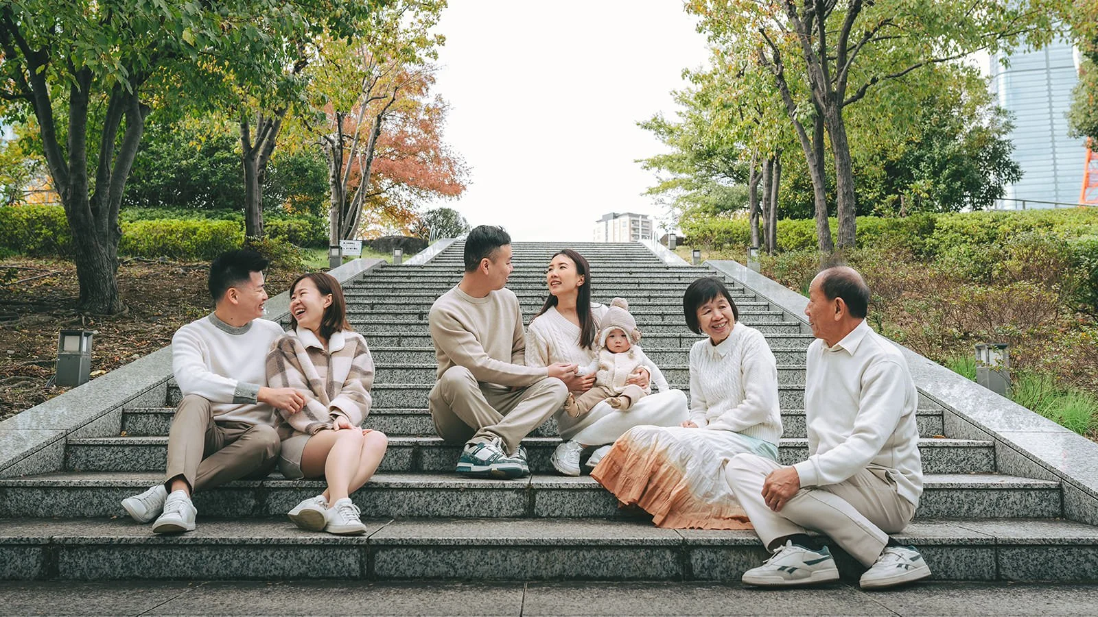 family photoshoot tokyo tower