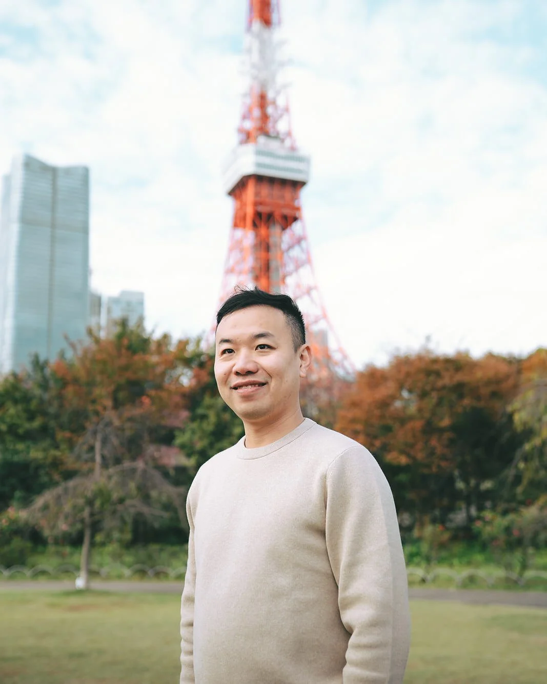 family photoshoot tokyo tower