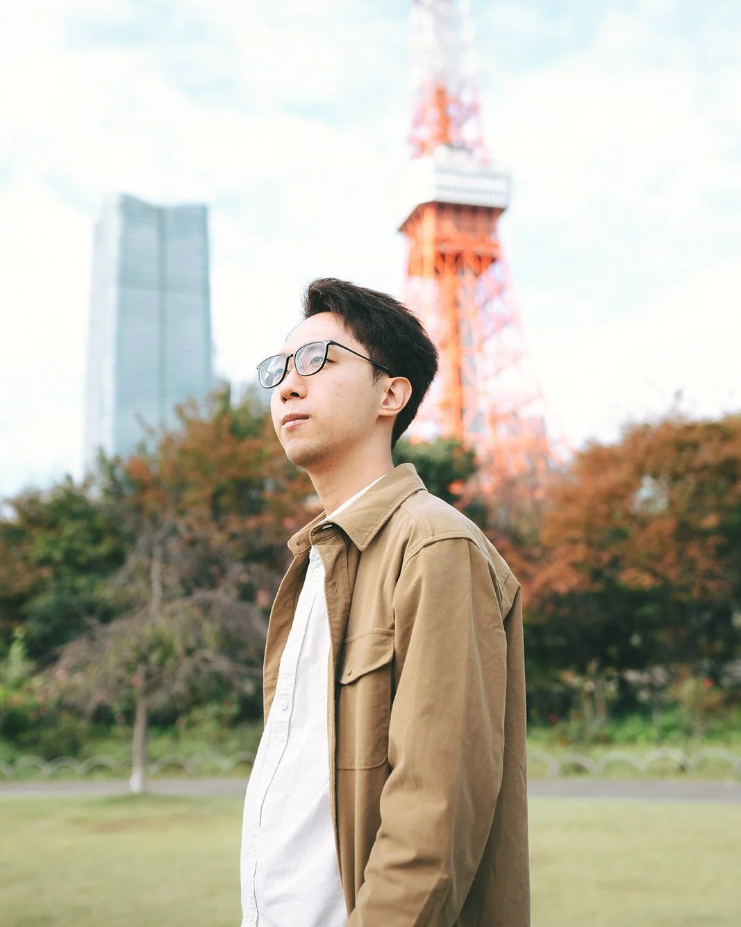 family photoshoot tokyo tower