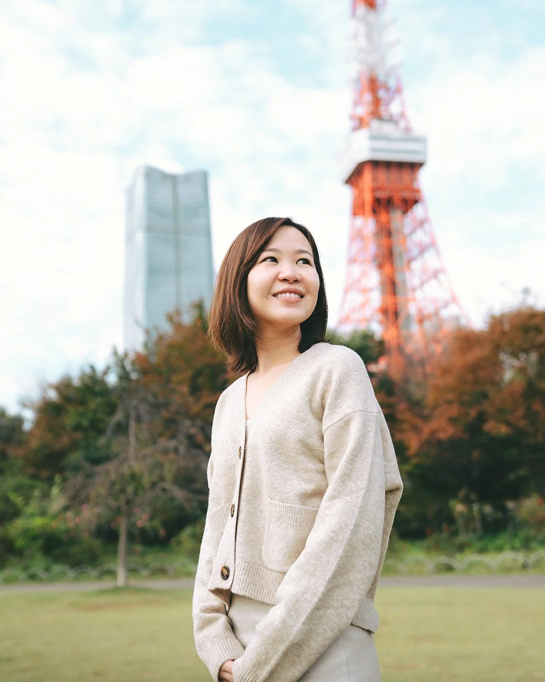 family photoshoot tokyo tower