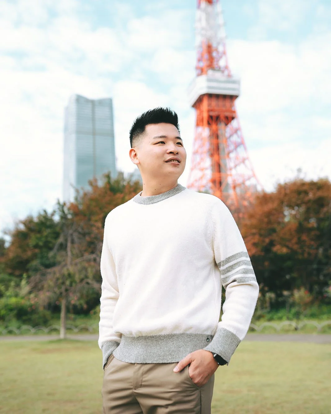family photoshoot tokyo tower