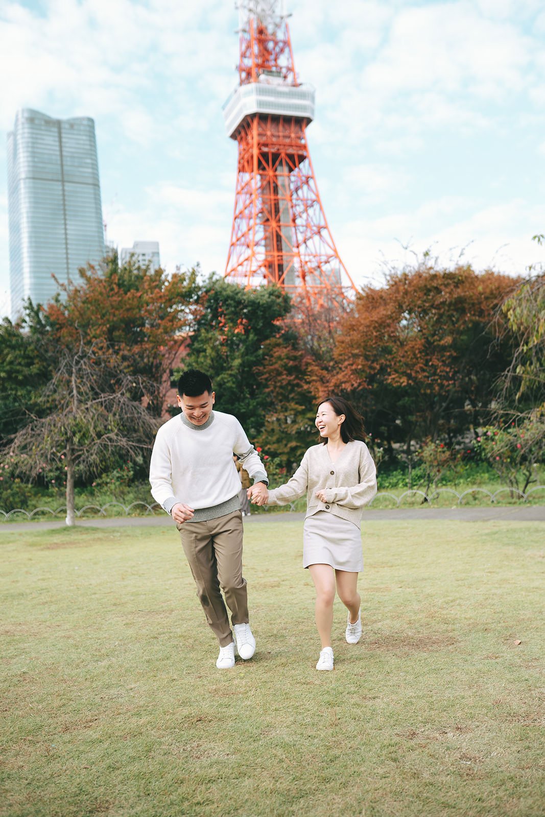 family photoshoot tokyo tower