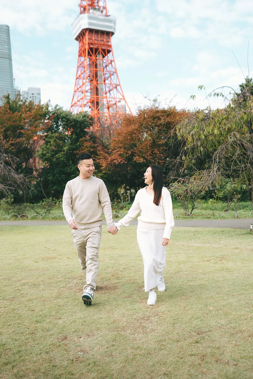 family photoshoot tokyo tower