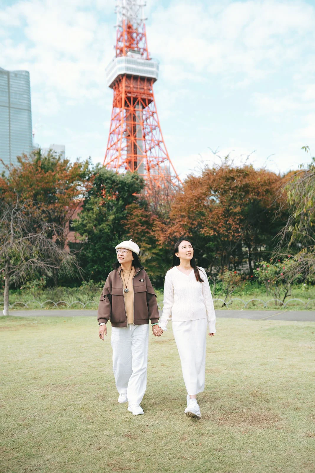 family photoshoot tokyo tower