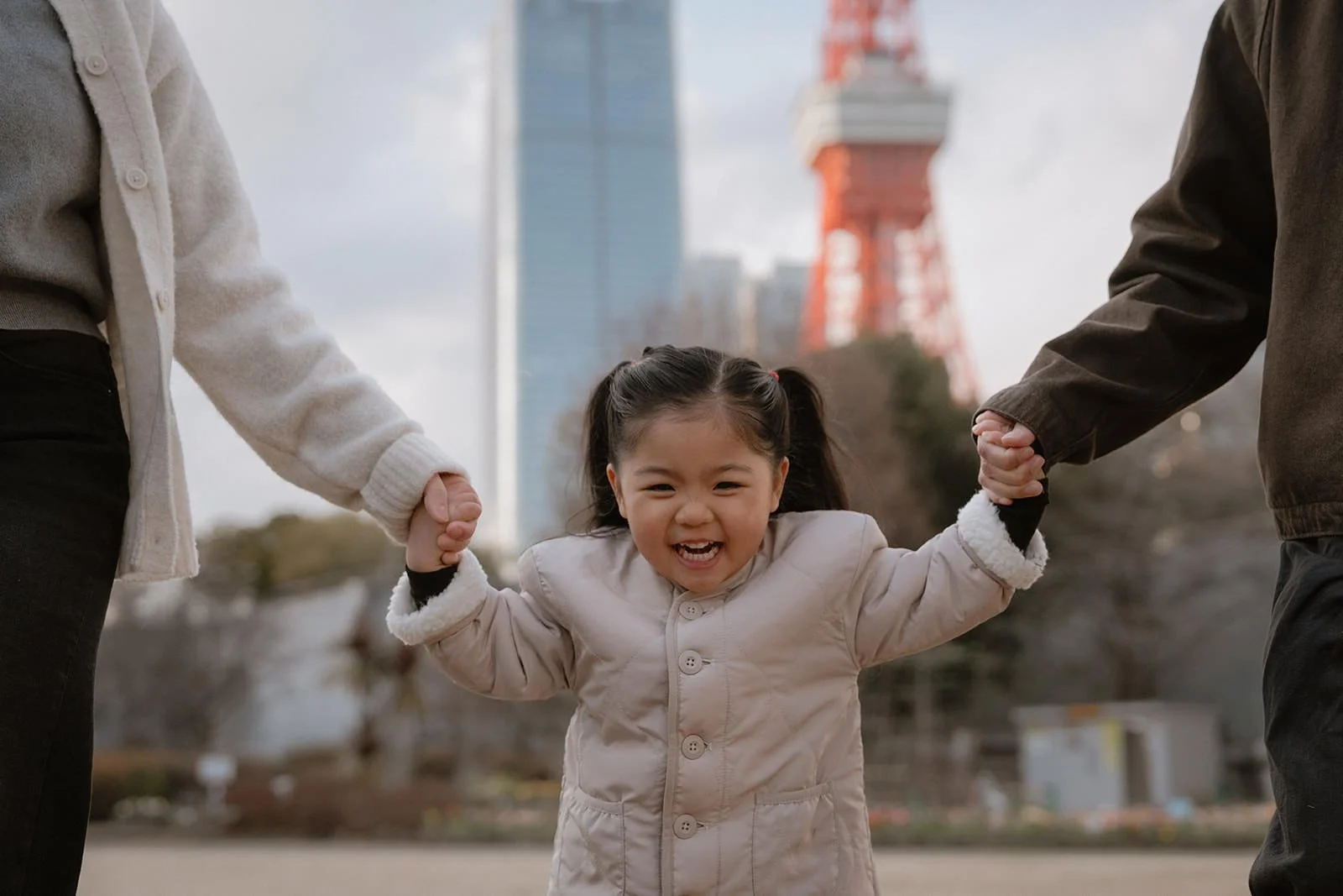 family photoshoot tokyo zojoji