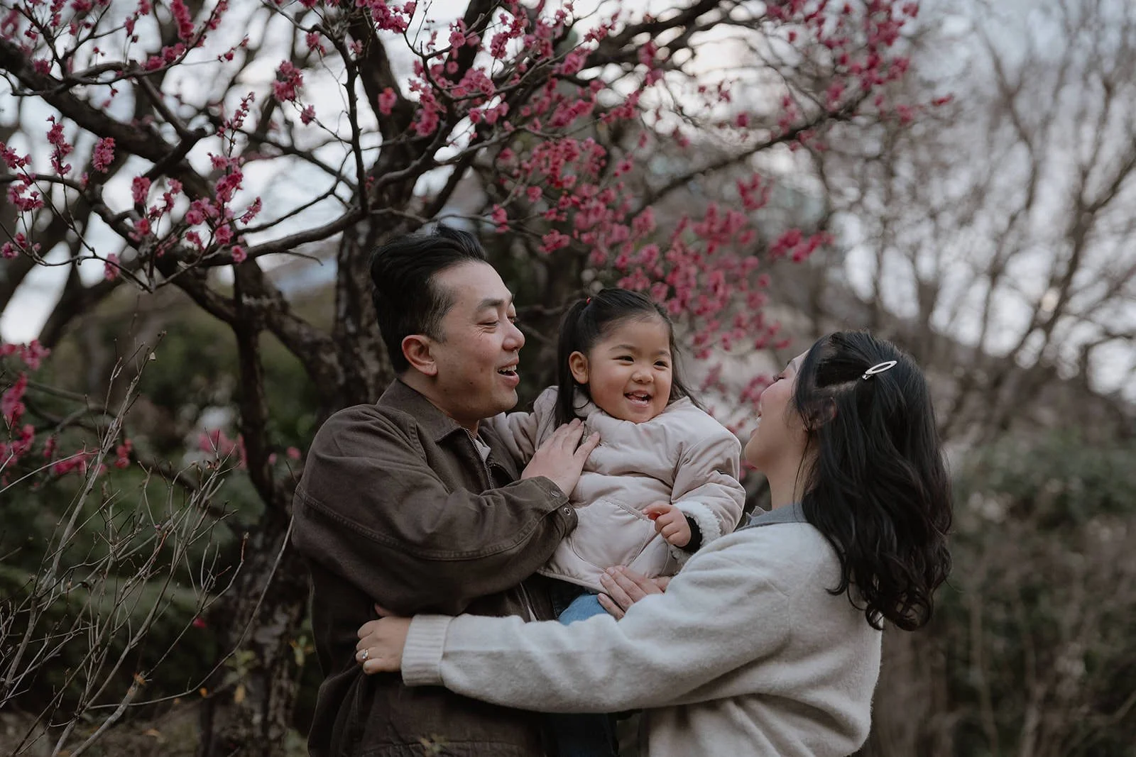 family photoshoot tokyo zojoji