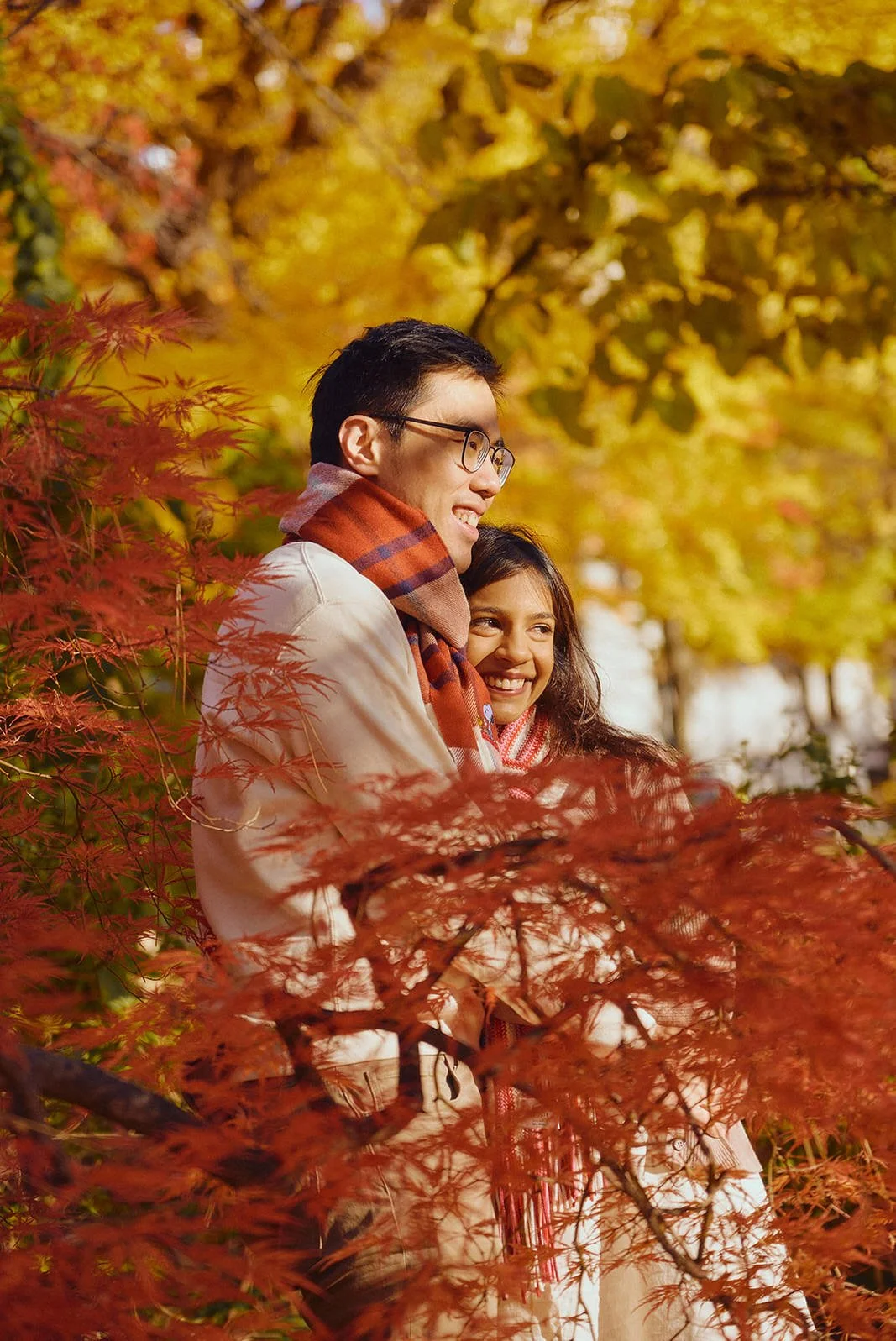Couples photoshoot at Hokkaido University in Sapporo by Photo My Tokyo