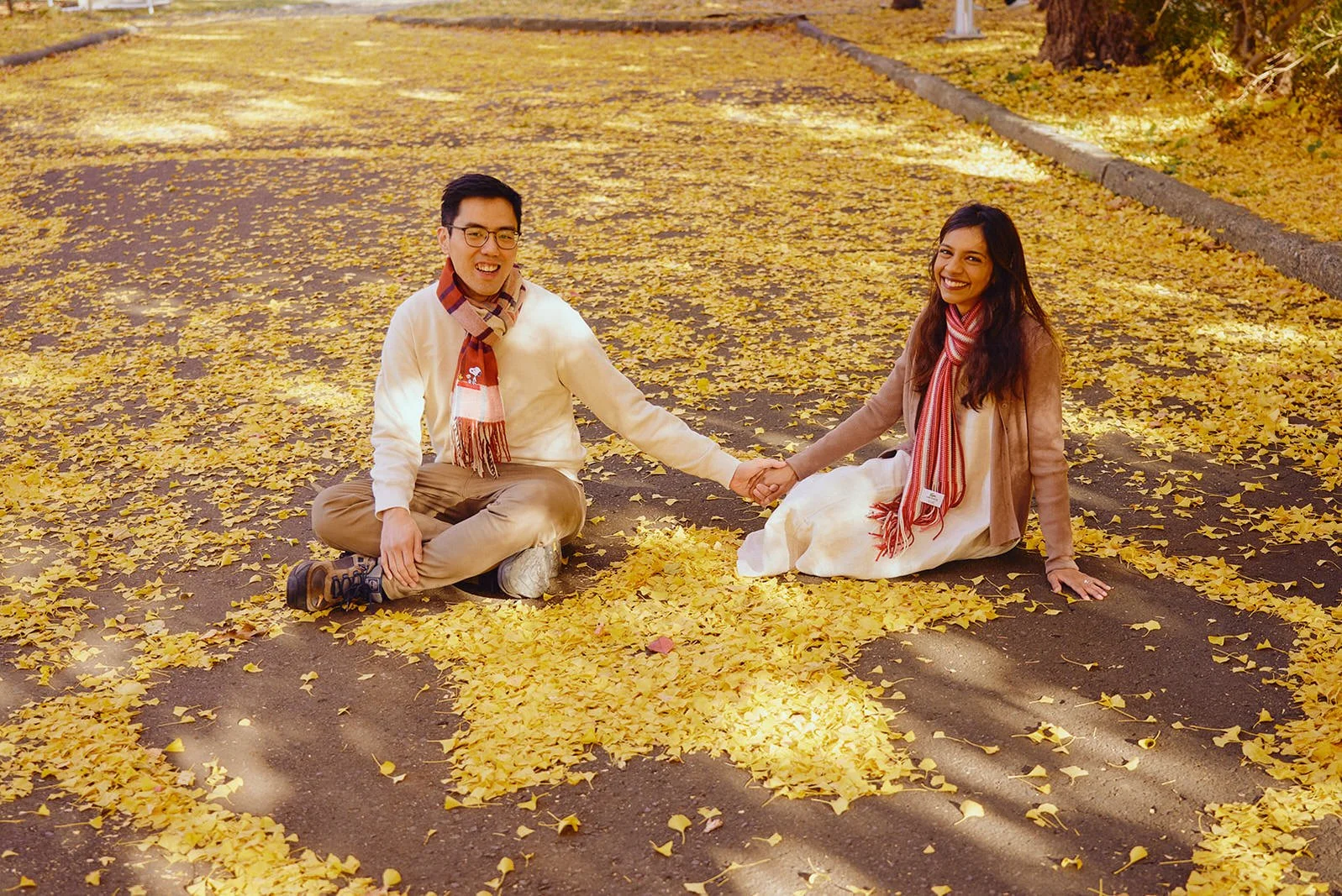 Couples photoshoot at Hokkaido University in Sapporo by Photo My Tokyo