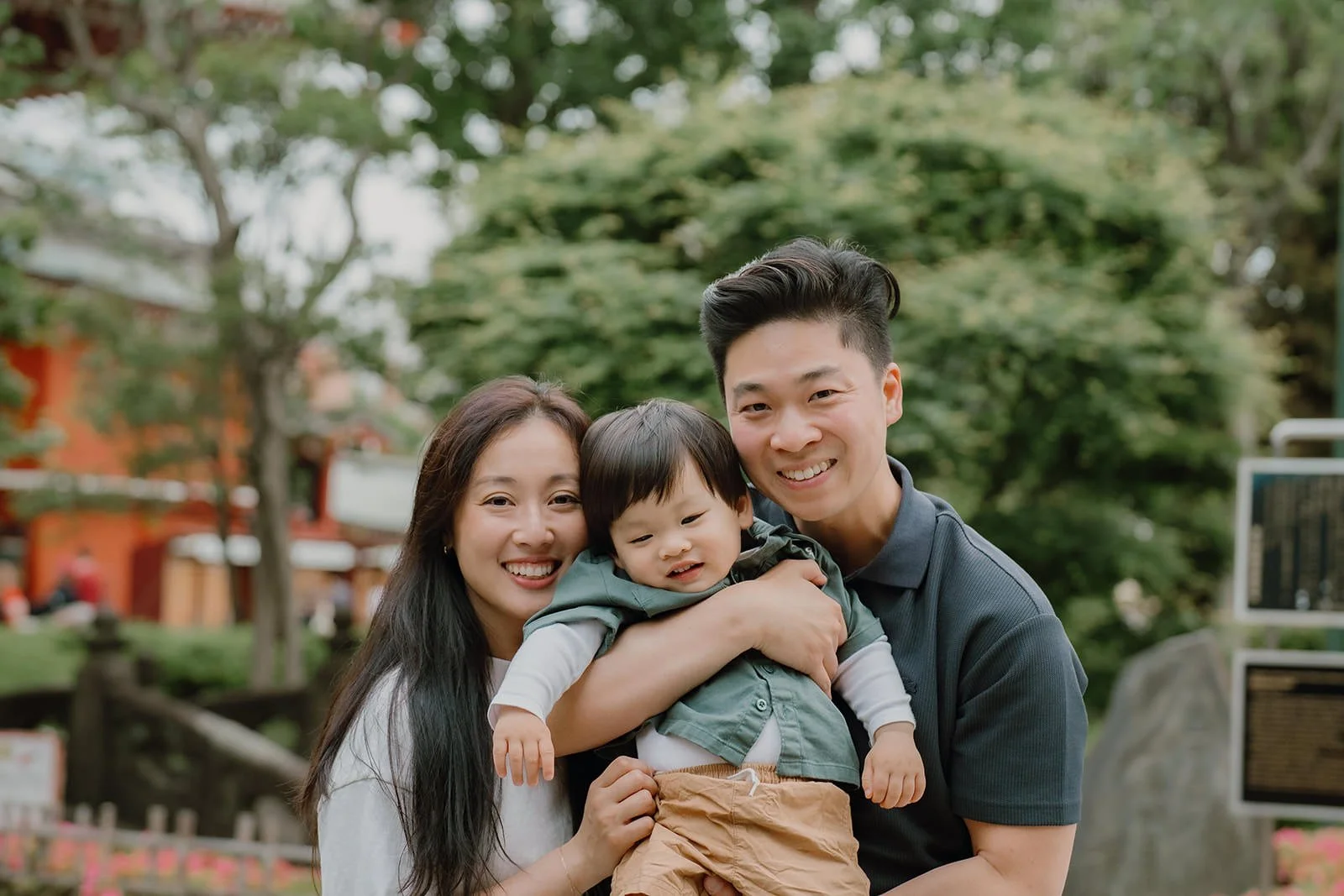 Family photoshoot in Asakusa, Tokyo