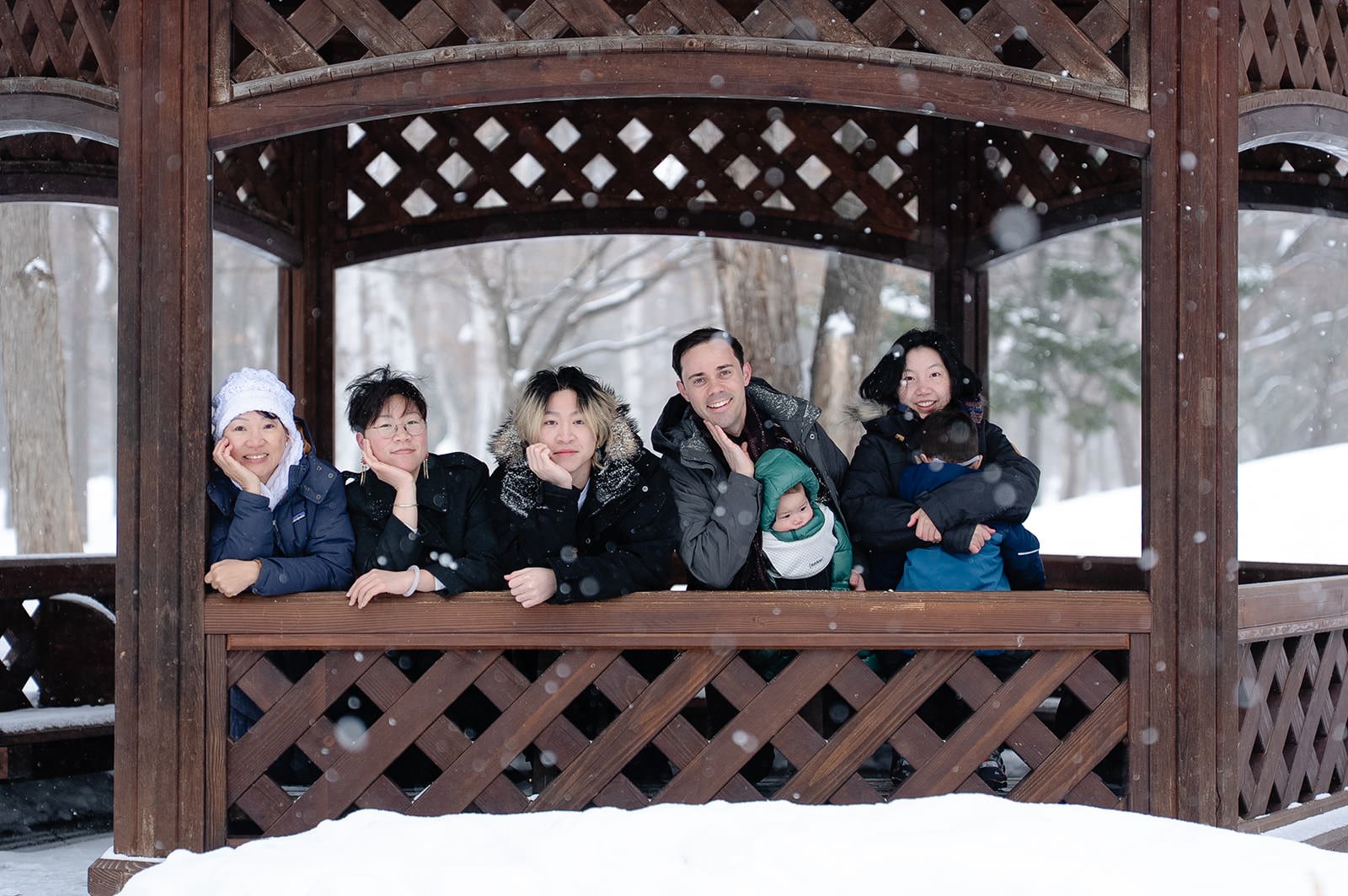Family photoshoot in Sapporo