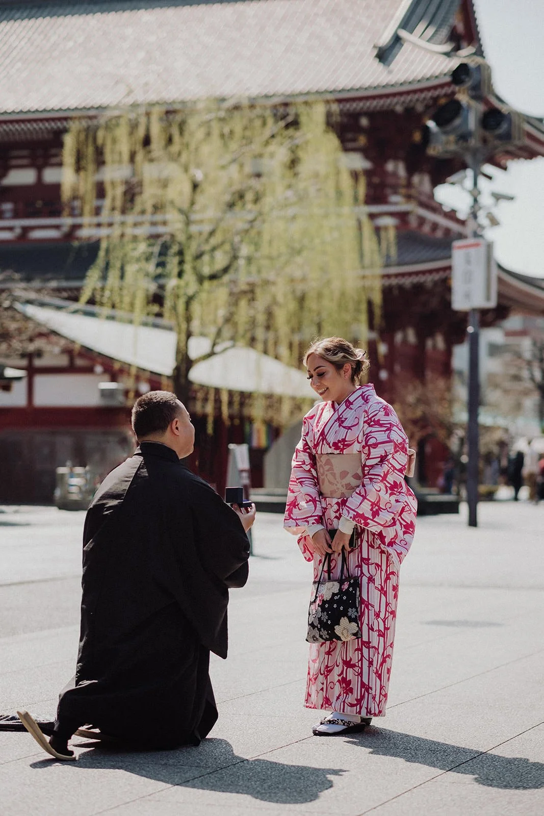 Asakusa proposal photoshoot
