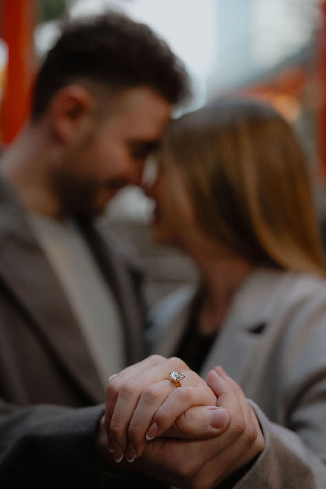 Proposal photoshoot at Hie Shrine torii gate Tokyo, photo 13