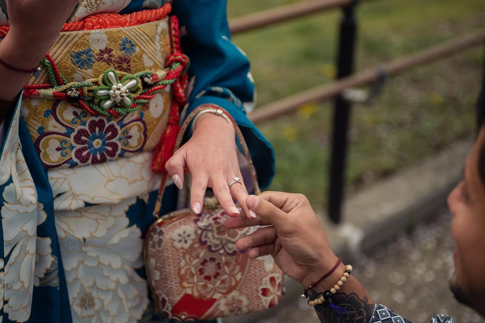 Kimono proposal photoshoot cherry blossoms Sumida Koen Tokyo, photo 20