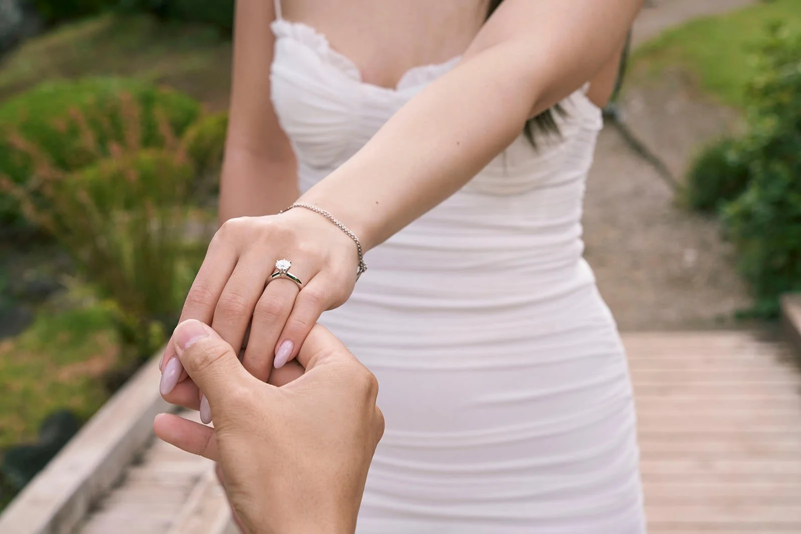 Proposal photoshoot Shinjuku Gyoen summer Tokyo, photo 6