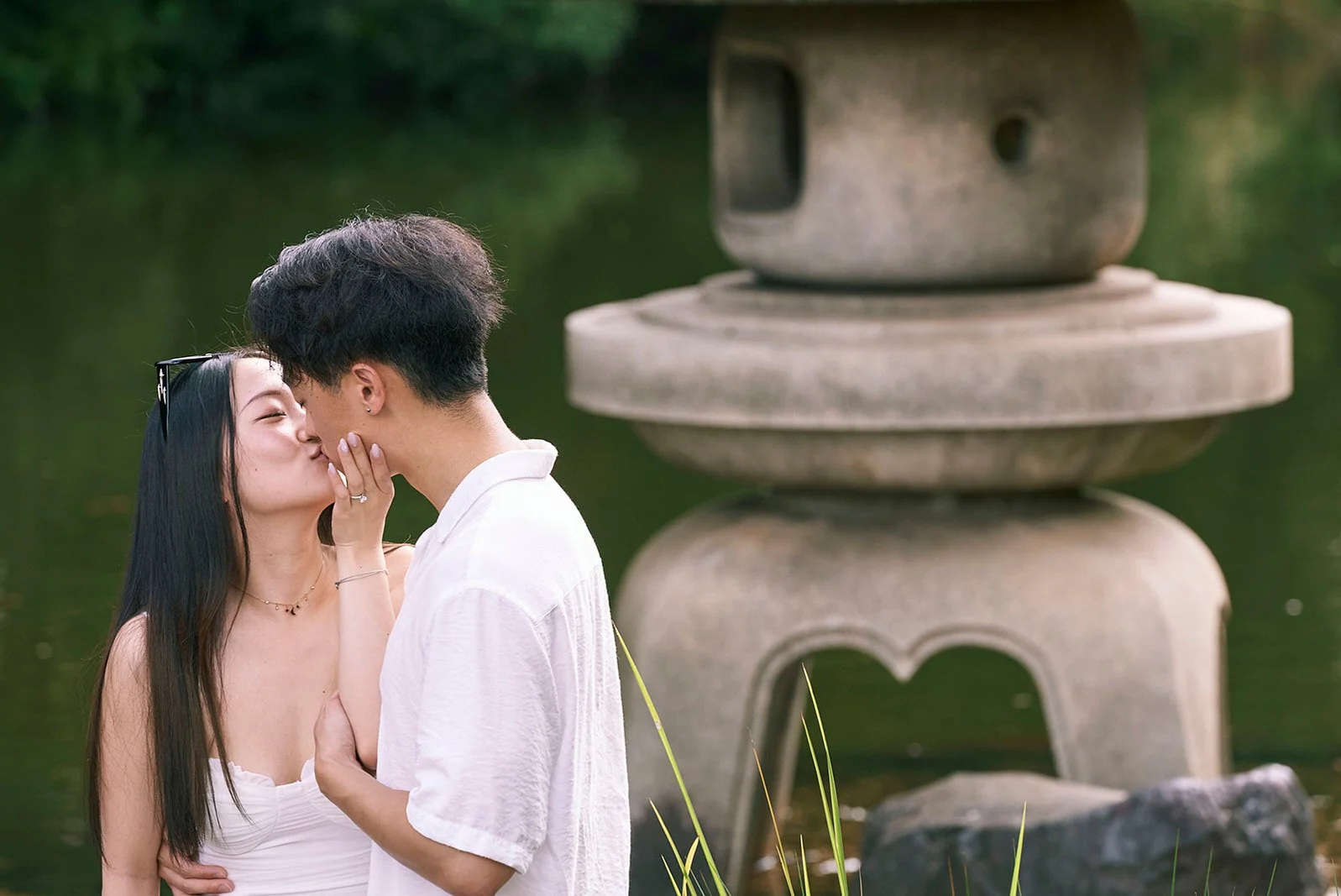 Proposal photoshoot Shinjuku Gyoen summer Tokyo, photo 10