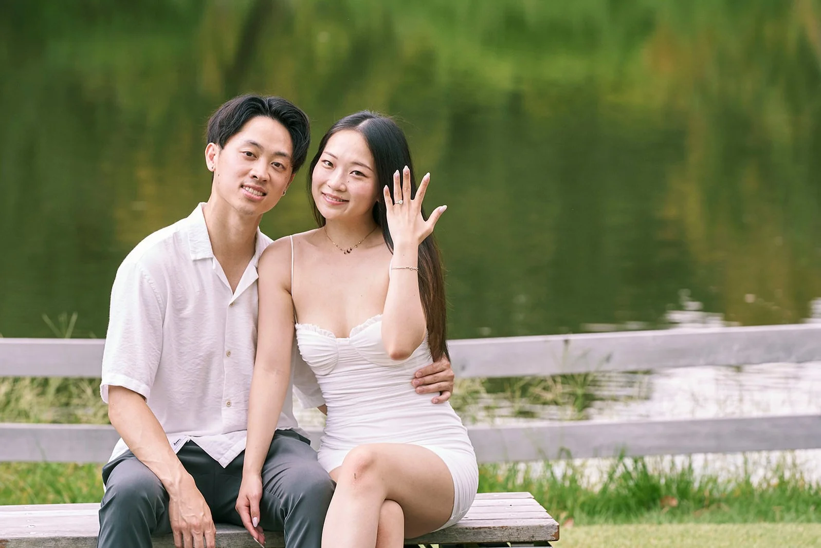 Proposal photoshoot Shinjuku Gyoen summer Tokyo, photo 21