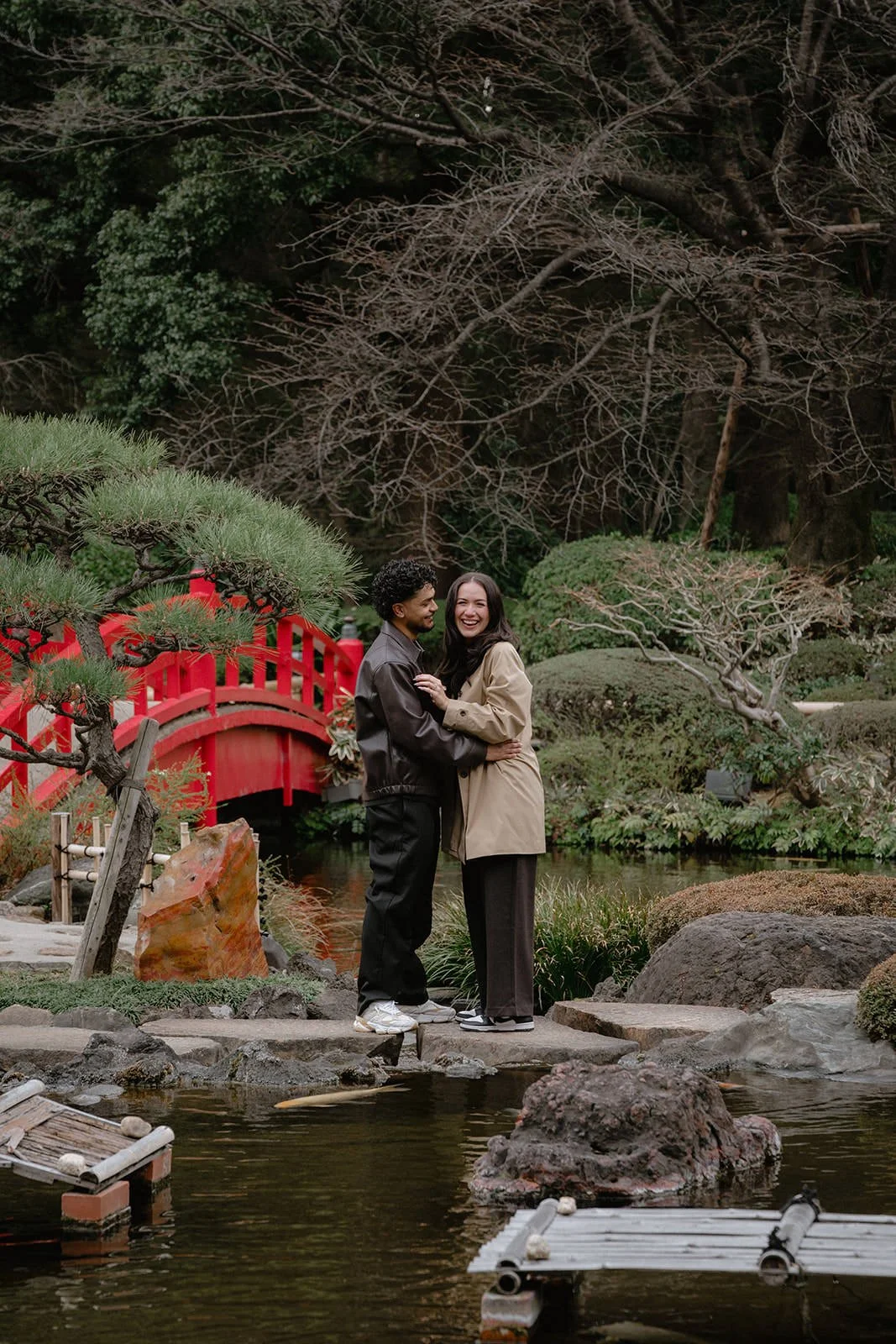 Proposal photoshoot New Otani Garden bridge Tokyo, photo 10