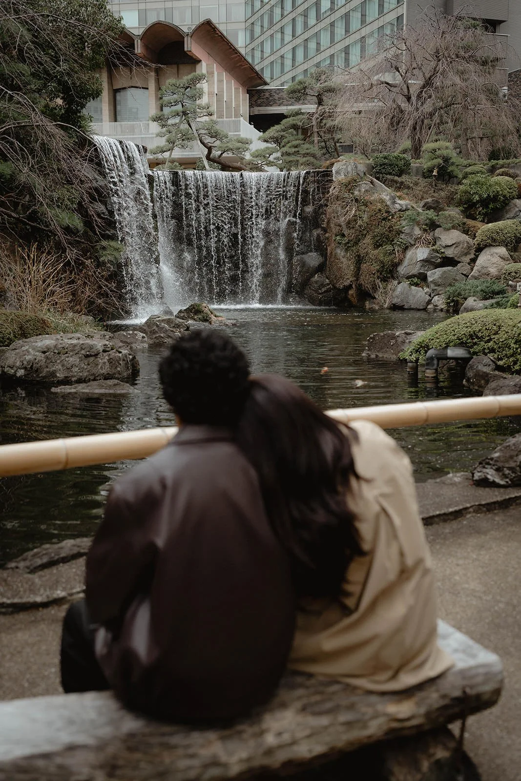 Proposal photoshoot New Otani Garden bridge Tokyo, photo 20