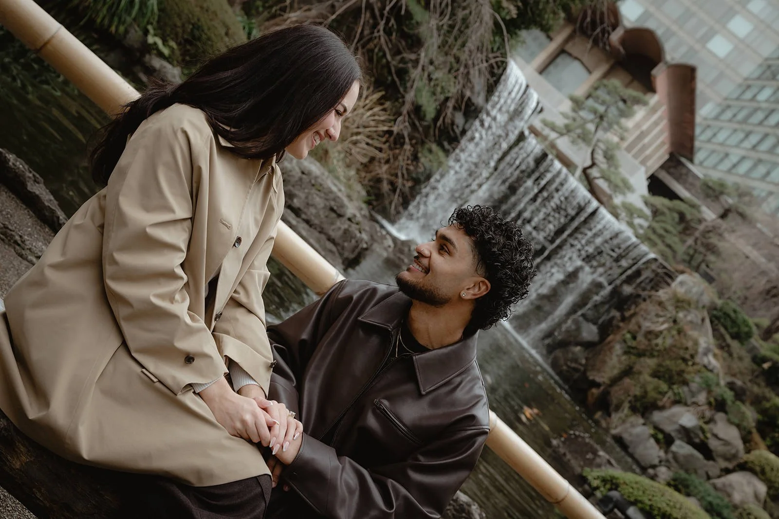 Proposal photoshoot New Otani Garden bridge Tokyo, photo 23