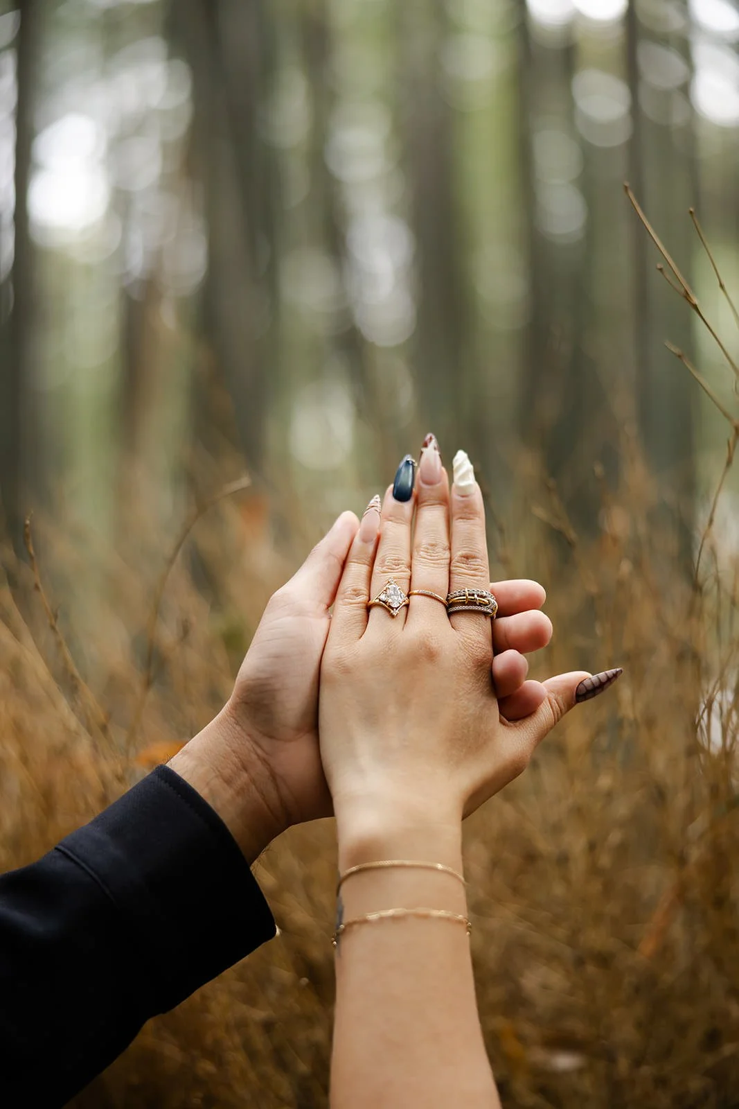 Proposal photoshoot at Katsura River, Kyoto
