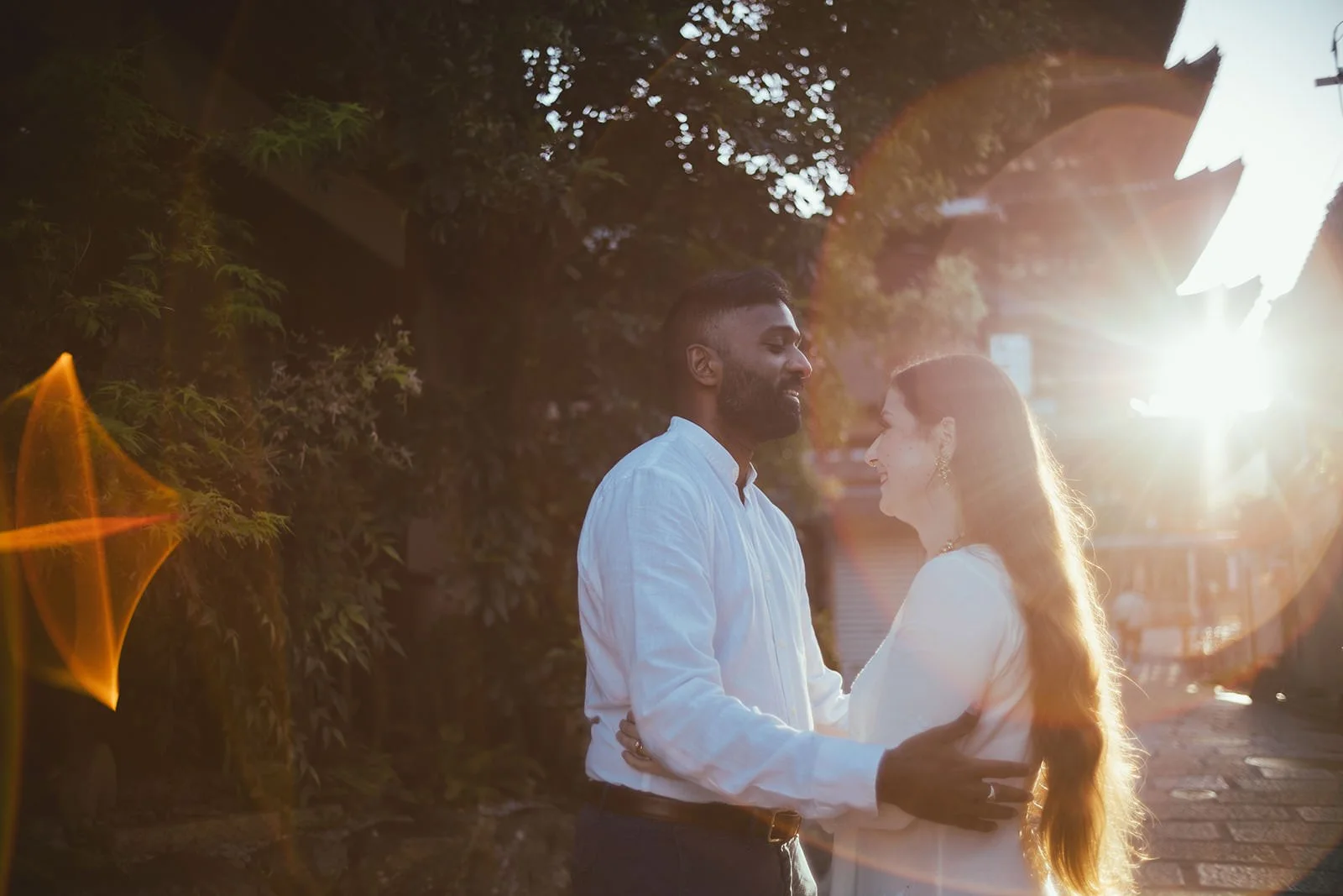 Proposal photoshoot at Yasaka Pagoda, Kyoto