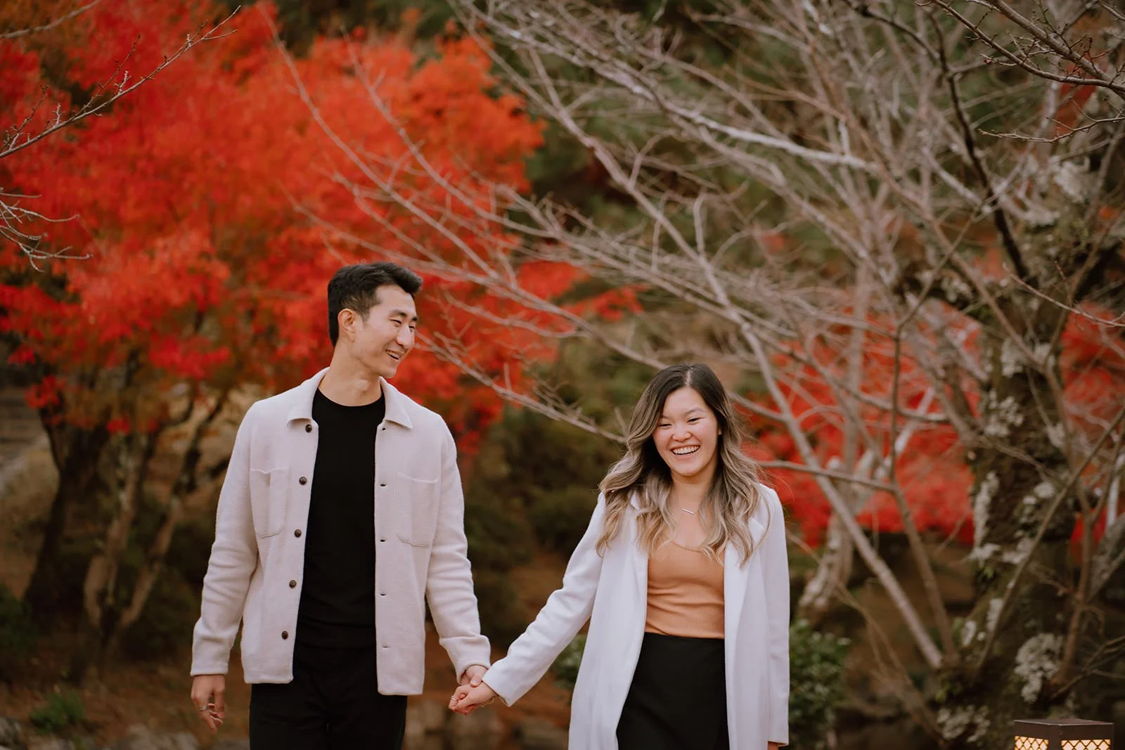 Final portrait autumn Maruyama Park Kyoto proposal