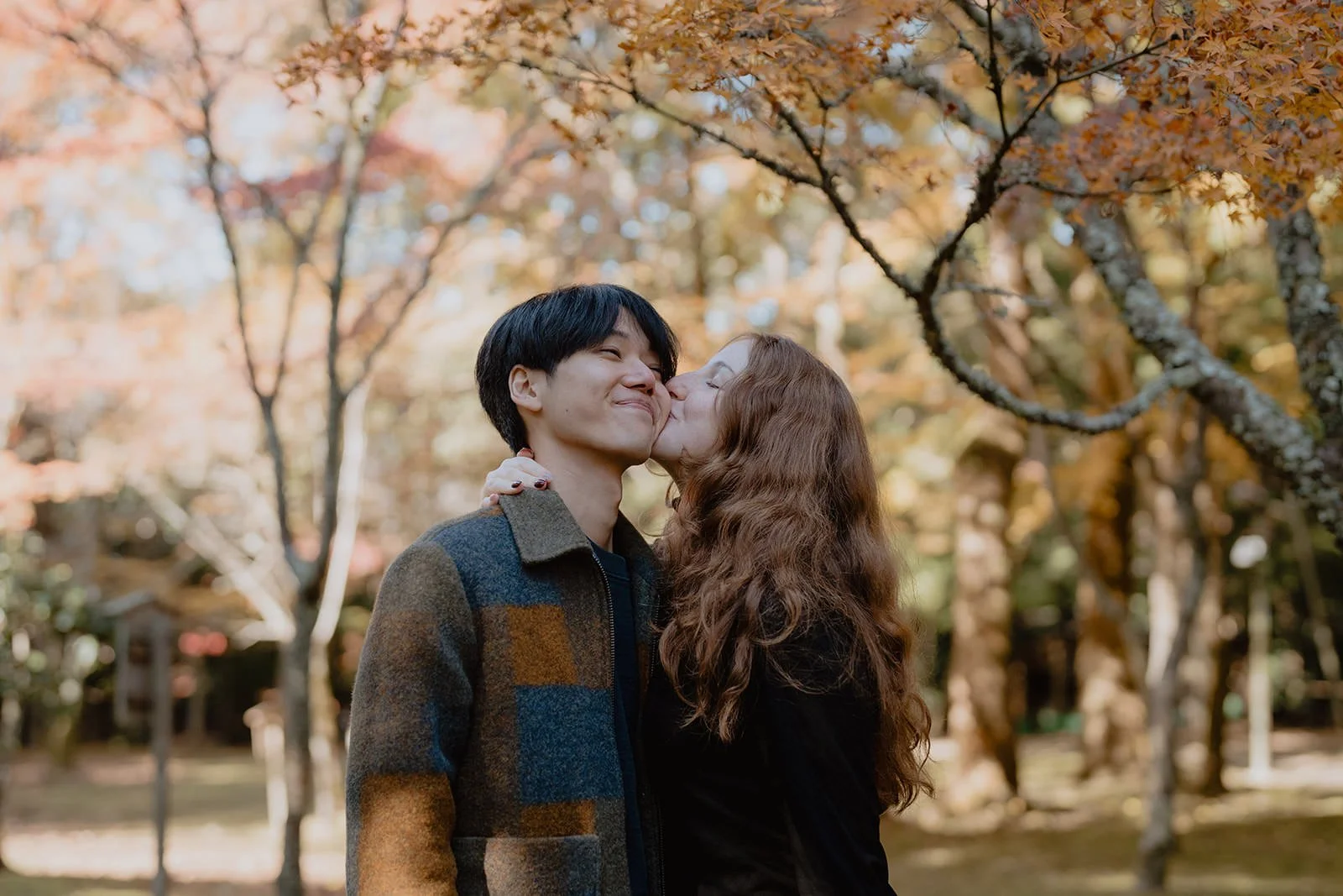Proposal photoshoot at Daigo-ji temple, Kyoto