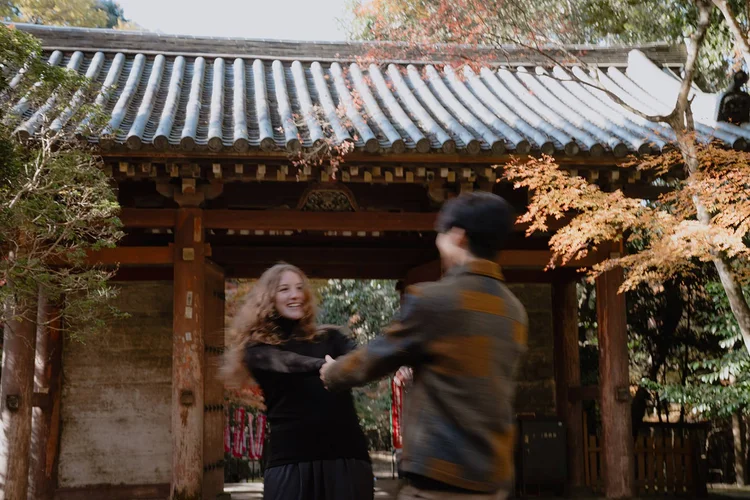 Bruna, photographer, sample work in Kyoto