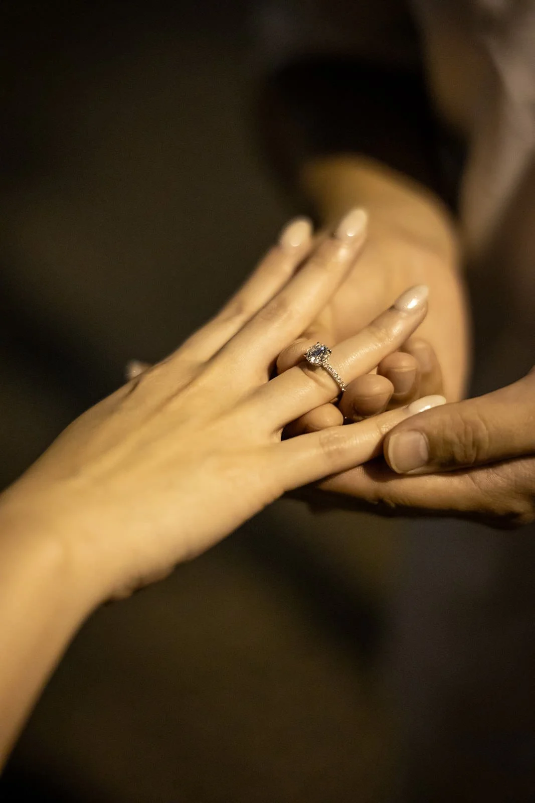 Proposal photoshoot at Yasaka Pagoda at night, Kyoto