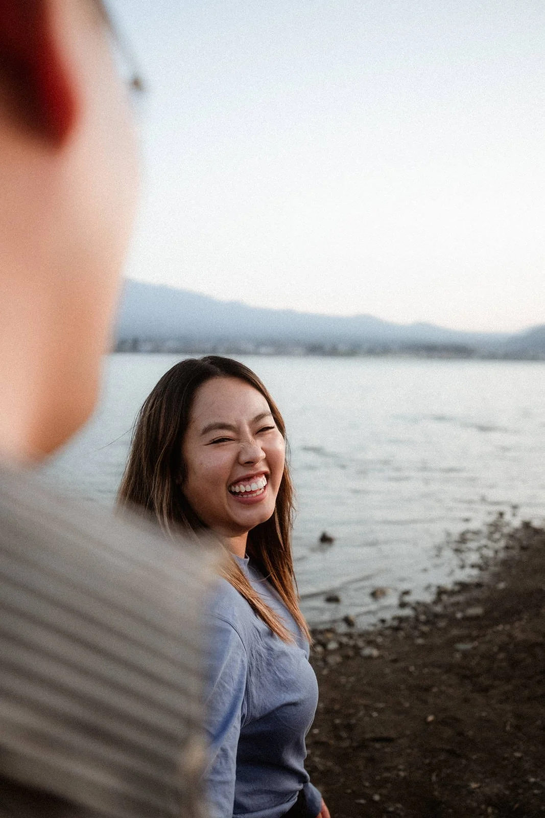 Proposal Fuji Kawaguchiko Sunset Cherry Blossoms 25 — Lake Kawaguchiko / Lake Yamanaka, spring afternoon