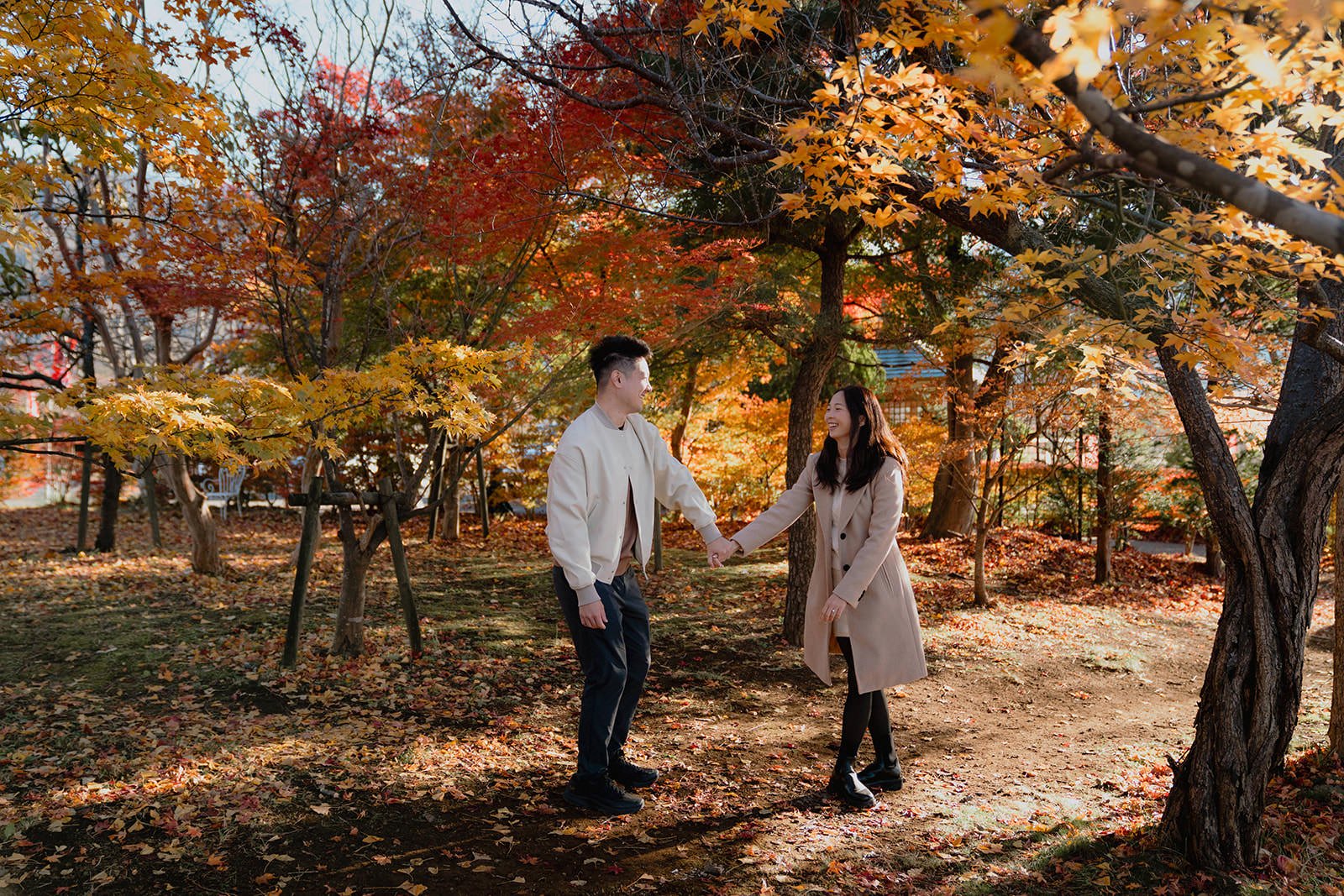 Proposal Kawaguchiko Fuji Autumn 19 — Lake Kawaguchiko / Lake Yamanaka, spring afternoon