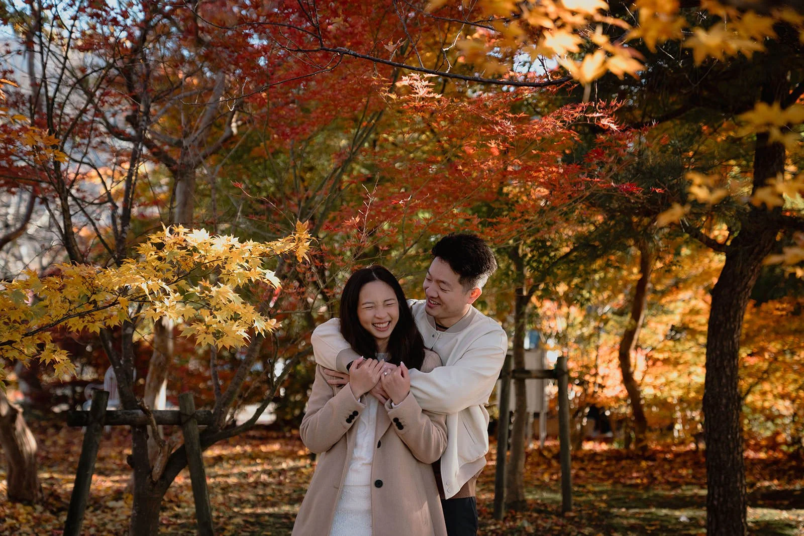 Proposal Kawaguchiko Fuji Autumn 22 — Lake Kawaguchiko / Lake Yamanaka, spring afternoon