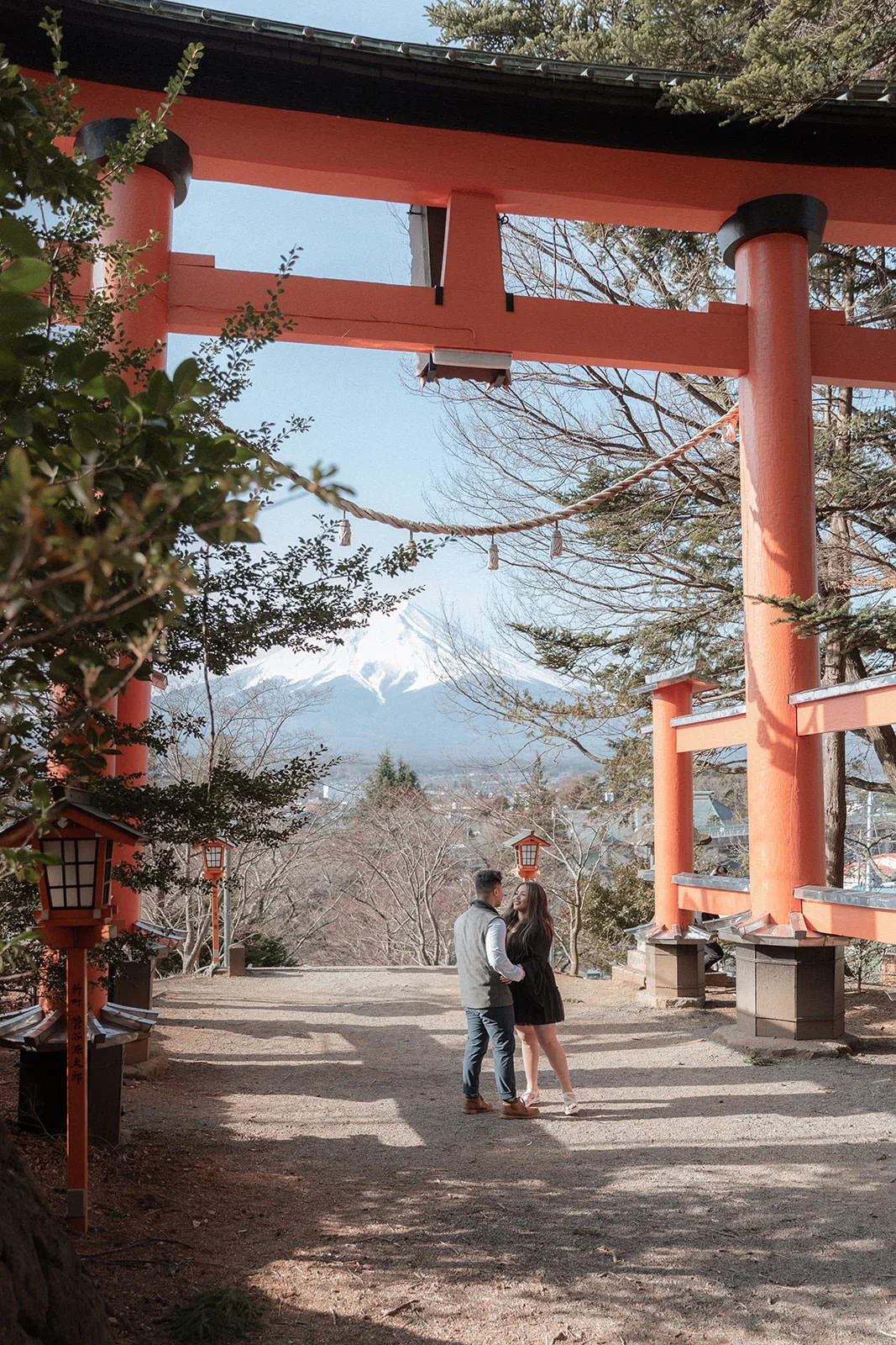 Proposal Kawaguchiko Fuji Chureito Pagoda 1 — Chureito Pagoda, spring morning