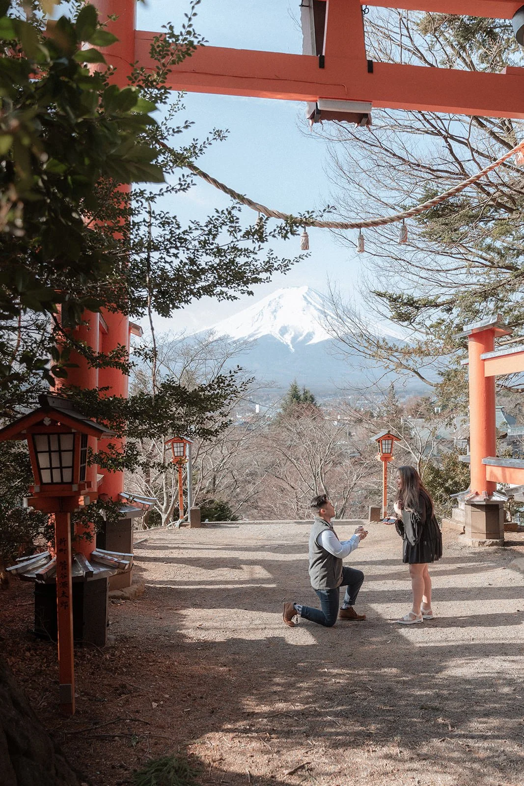 Proposal Kawaguchiko Fuji Chureito Pagoda 2 — Chureito Pagoda, spring morning
