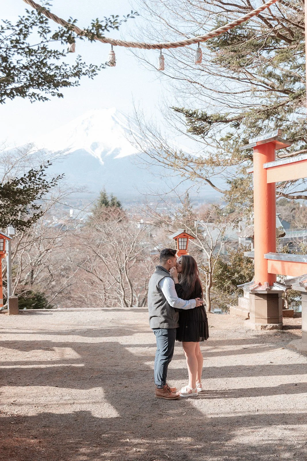 Proposal Kawaguchiko Fuji Chureito Pagoda 5 — Chureito Pagoda, spring morning