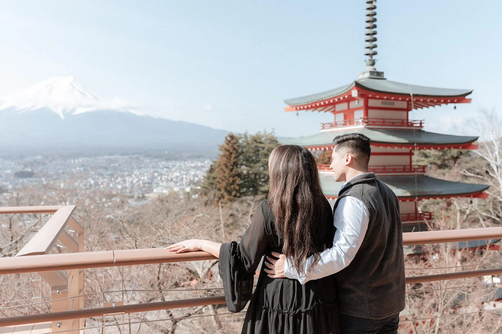 Proposal Kawaguchiko Fuji Chureito Pagoda 25 — Chureito Pagoda, spring morning
