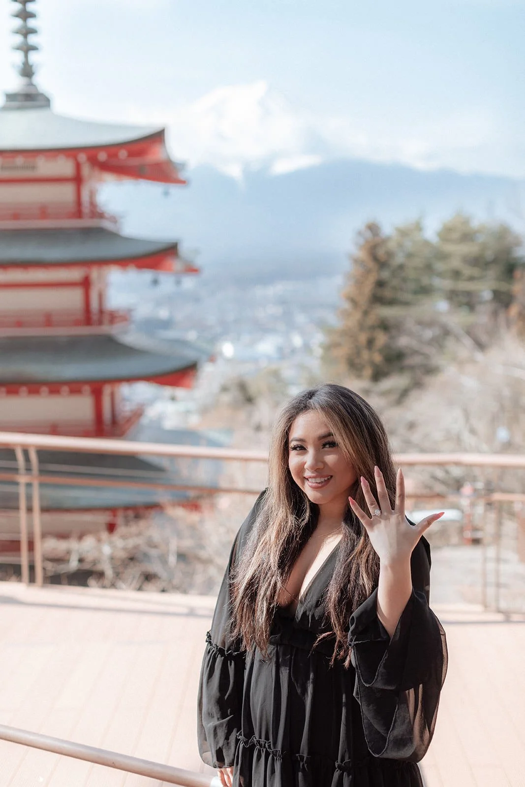Proposal Kawaguchiko Fuji Chureito Pagoda 27 — Chureito Pagoda, spring morning