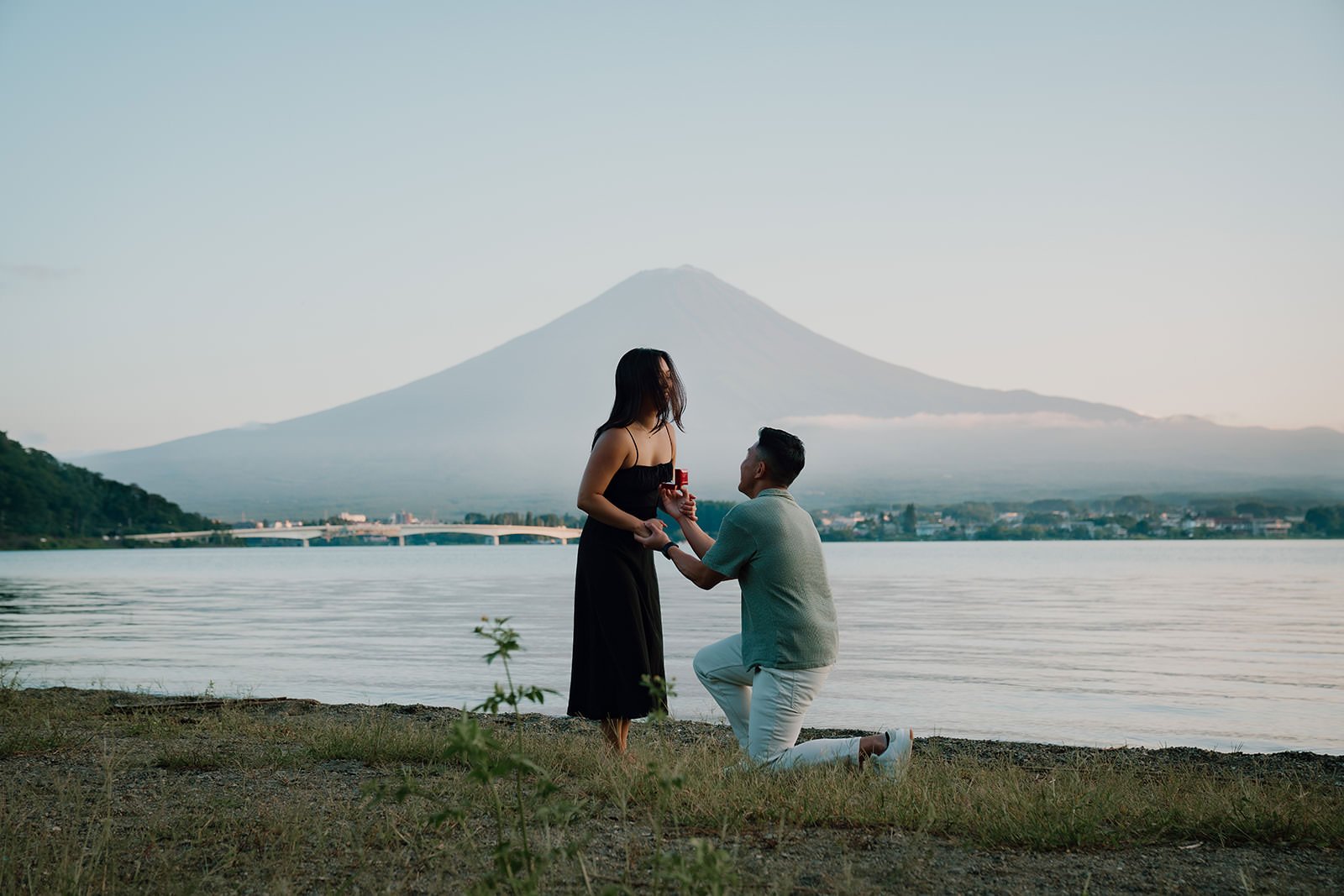 Proposal Kawaguchiko Fuji Lake Summer 1 — Lake Kawaguchiko / Lake Yamanaka, summer afternoon