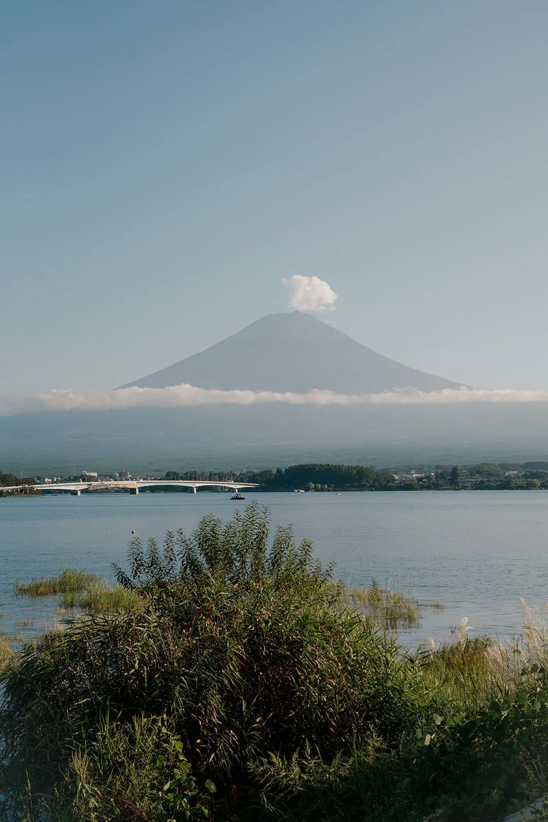 Proposal Kawaguchiko Fuji Lake Summer 6 — Lake Kawaguchiko / Lake Yamanaka, summer afternoon
