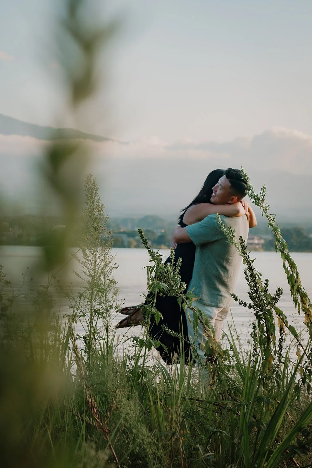 Proposal Kawaguchiko Fuji Lake Summer 14 — Lake Kawaguchiko / Lake Yamanaka, summer afternoon