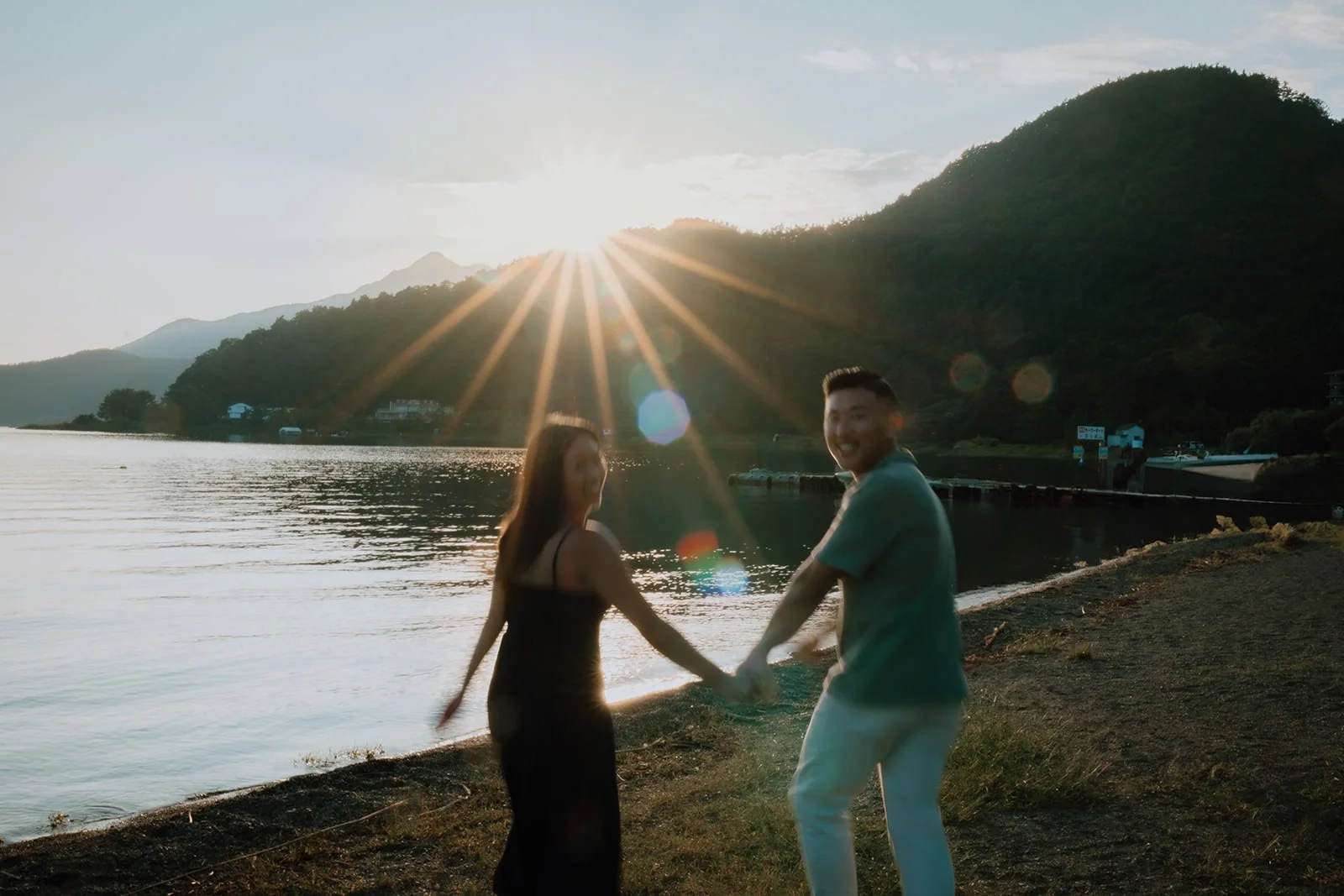 Proposal Kawaguchiko Fuji Lake Summer 17 — Lake Kawaguchiko / Lake Yamanaka, summer afternoon