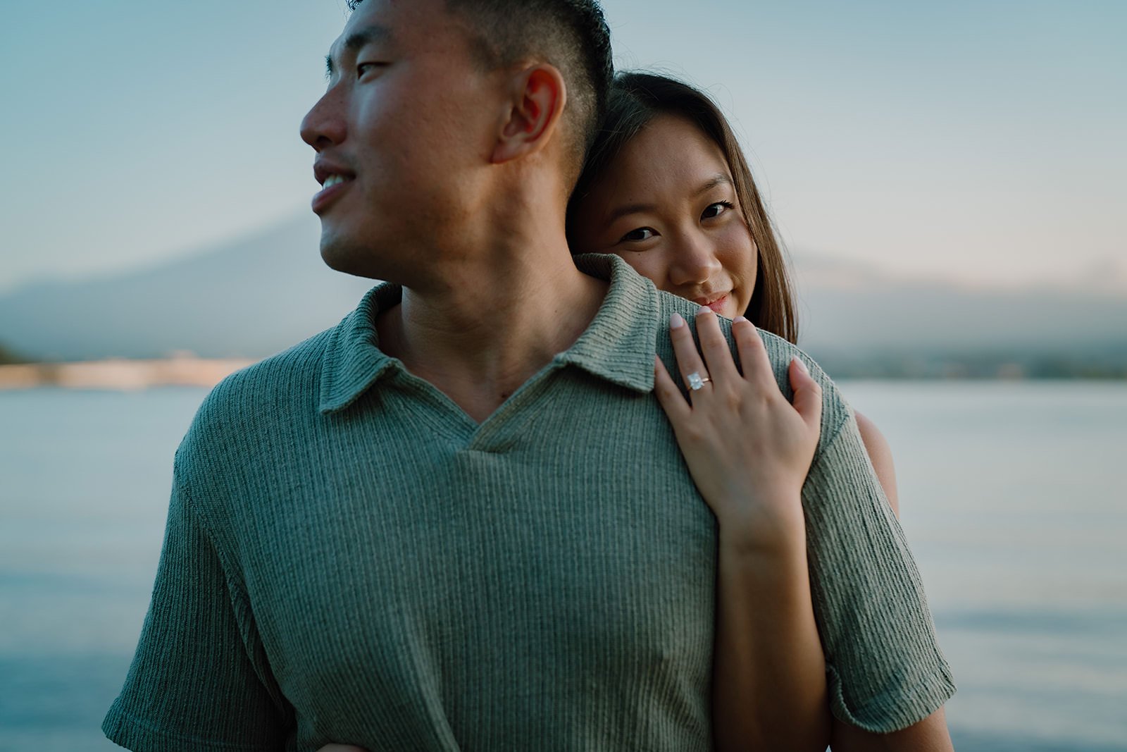 Proposal Kawaguchiko Fuji Lake Summer 24 — Lake Kawaguchiko / Lake Yamanaka, summer afternoon
