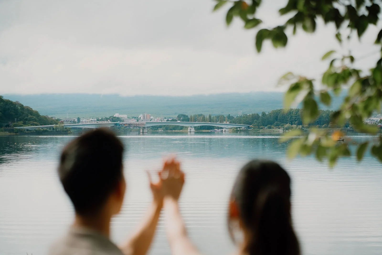 Proposal Kawaguchiko Fuji Summer 14 — Lake Kawaguchiko, summer afternoon