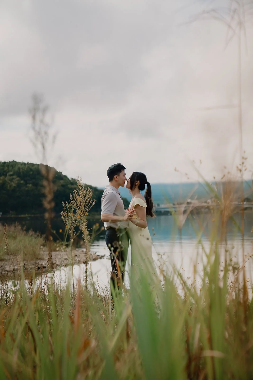 Proposal Kawaguchiko Fuji Summer 15 — Lake Kawaguchiko, summer afternoon