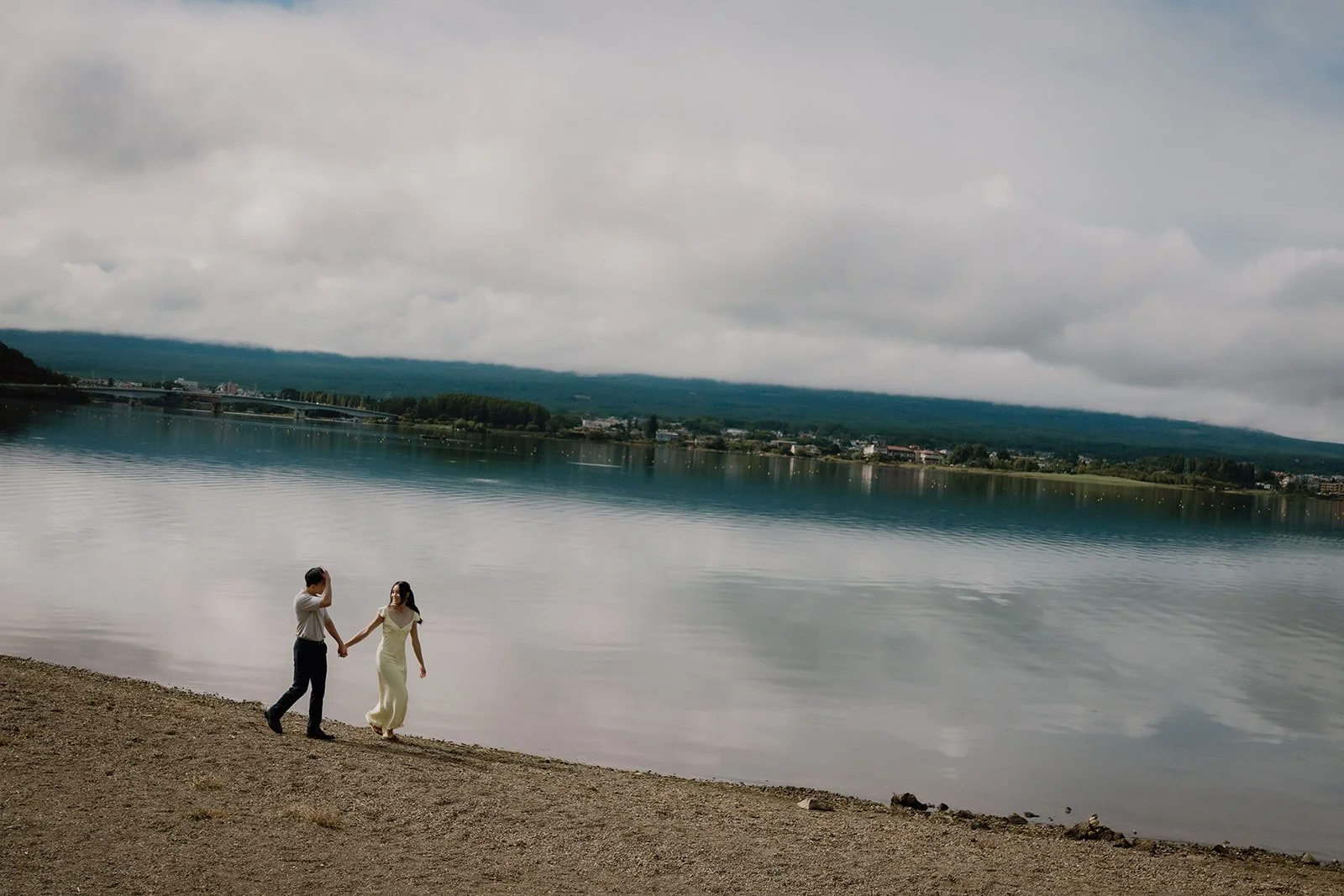 Proposal Kawaguchiko Fuji Summer 20 — Lake Kawaguchiko, summer afternoon
