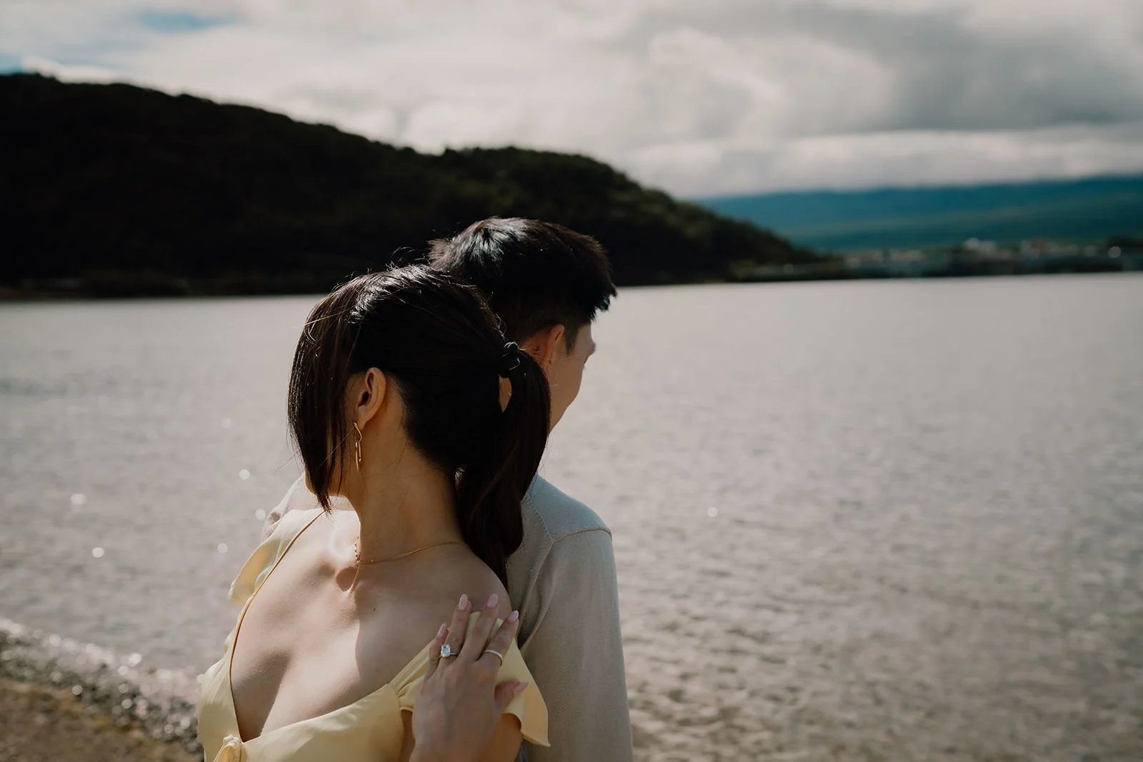 Proposal Kawaguchiko Fuji Summer 30 — Lake Kawaguchiko, summer afternoon